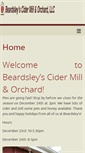 Mobile Screenshot of beardsleyscidermill.com